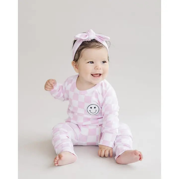Smiley Pink Lounge Set
